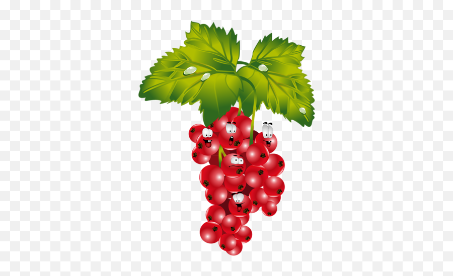 Clipart Rote Johannisbeere Gratis - Rote Johannisbeeren Clipart Emoji,Cherries Clipart