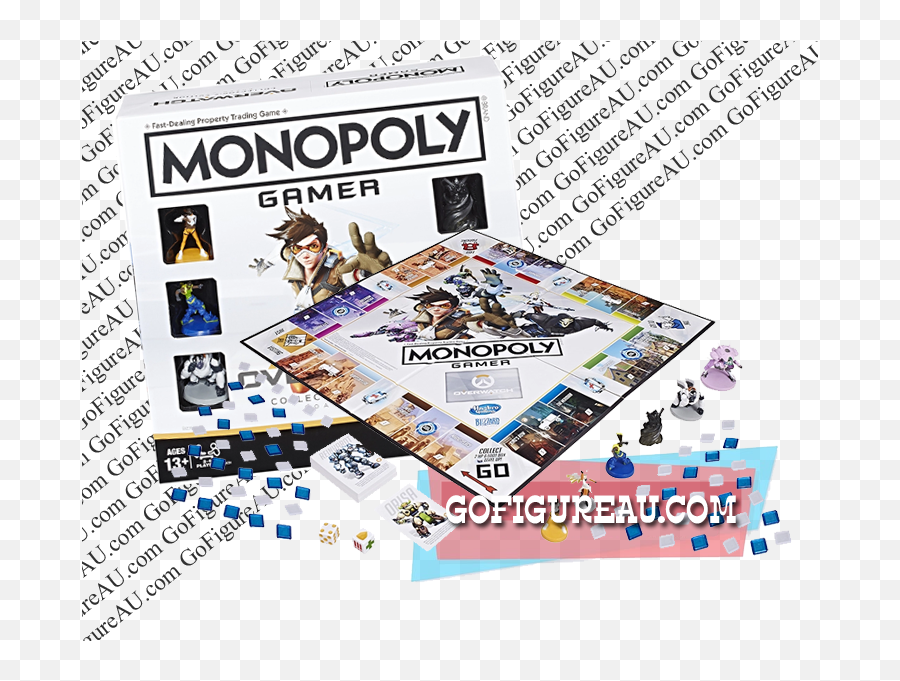 Overwatch Collectoru0027s Edition Monopoly - Overwatch Monopoly Emoji,Monopoly Png