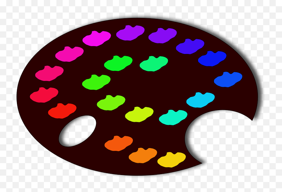 Paint Brush And Palette Clipart Free - Clip Art Bay Palette Emoji,Paint Clipart