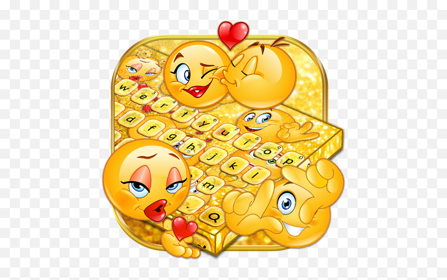 Amazoncom Glitter Emoji Keyboard Theme Appstore For Android - Happy,Sparkle Emoji Png