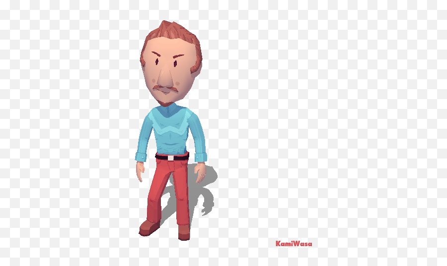 Mother 3 Duster Wall Staples Low Poly By Kamiwasa - Mother 3 Fictional Character Emoji,Staple Png