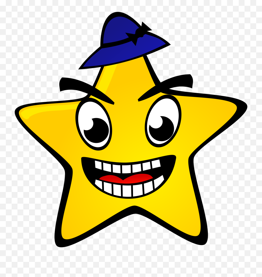 Night Stars - Png Sky Stars Clipart Transparent Png Funny Star Clipart Emoji,Stars Clipart