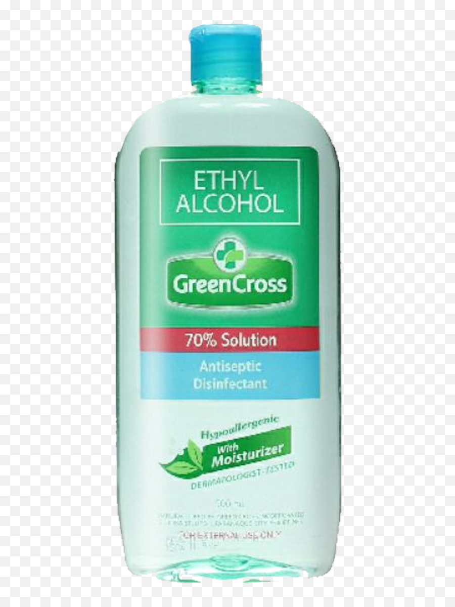 Green Cross Ethyl Alcohol 70 500ml Emoji,Green Cross Png