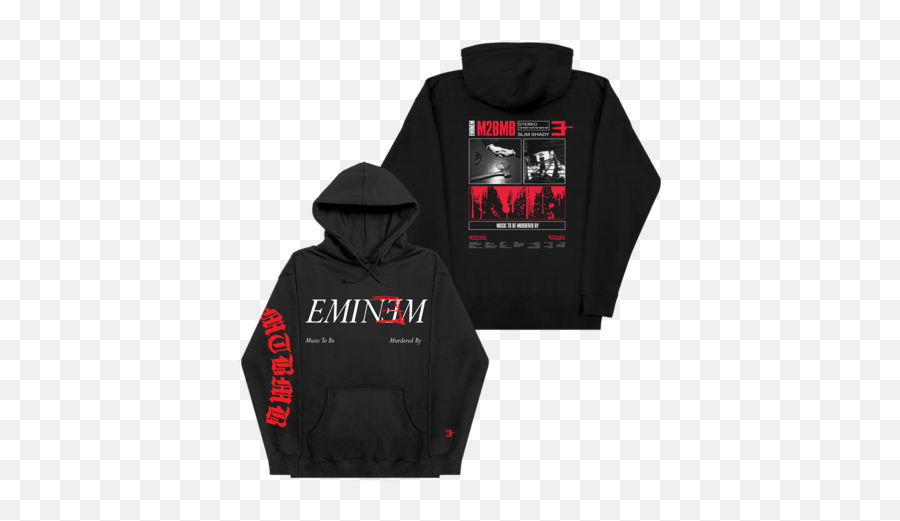 Official Eminem Online Store - Eminem Mtbmb Side B Hoodie Emoji,Eminem Logo
