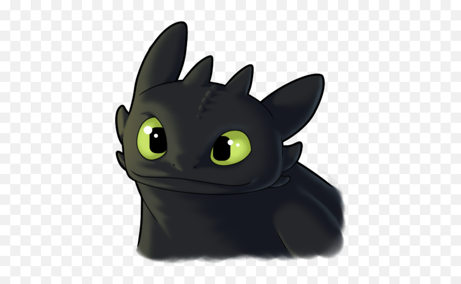 Toothless Dragon Clipart - Train Your Dragon Toothless Clipart Emoji,Dragon Clipart
