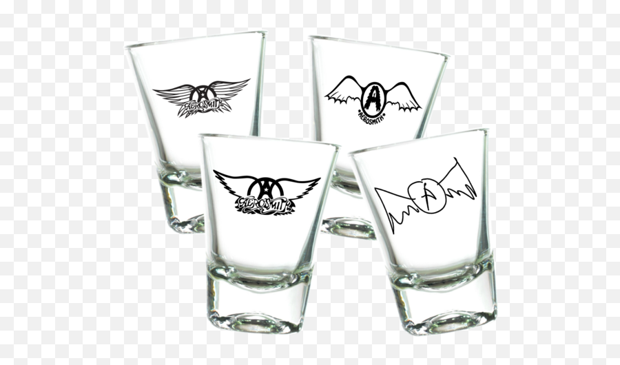 Collectors Shot Glass Set - Aerosmith Emoji,Shot Glass Clipart