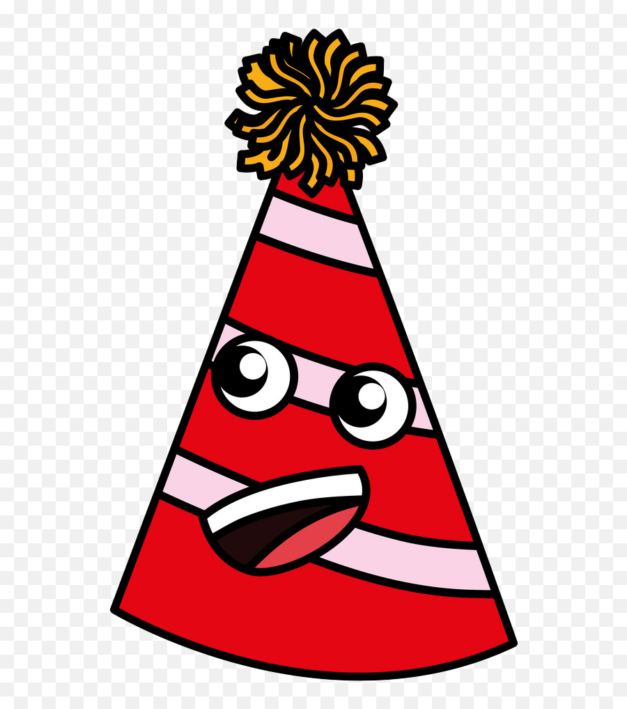 Funny Party Hat Clipart - Clipart World Dot Emoji,Party Hat Transparent