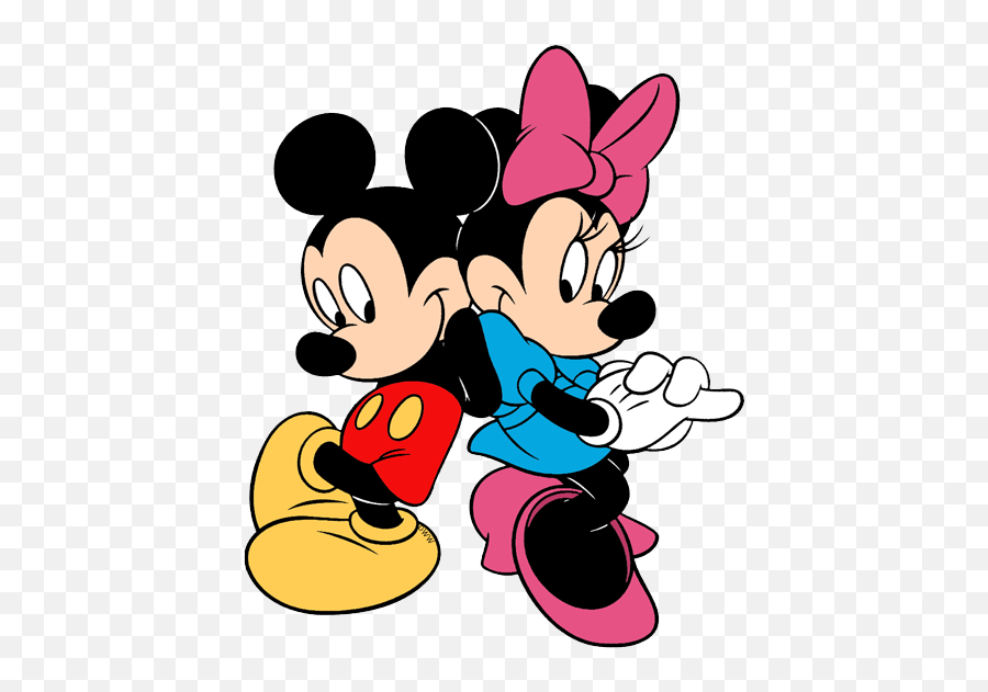Mickey And Minnie Mouse Png - Mickey And Minnie Png Emoji,Mickey Mouse Png