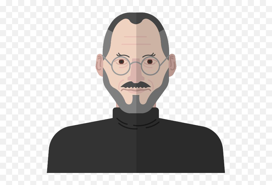 Steve Jobs Png Picture - Steve Jobs Vector Illustration Emoji,Steve Jobs Png