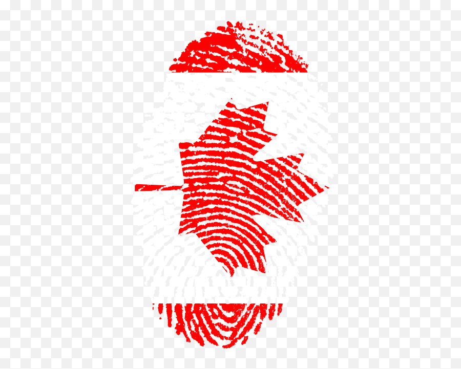Canada Flag Fingerprint - Free Image On Pixabay Philippine Flag Fingerprint Png Emoji,Thumbprint Png