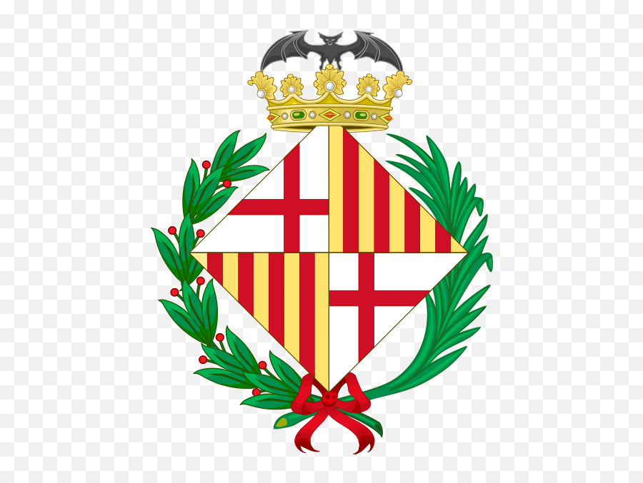 The Meaning Of The Barça Badge - Barcelona Coat Of Arms Png Emoji,Barcelona Logo