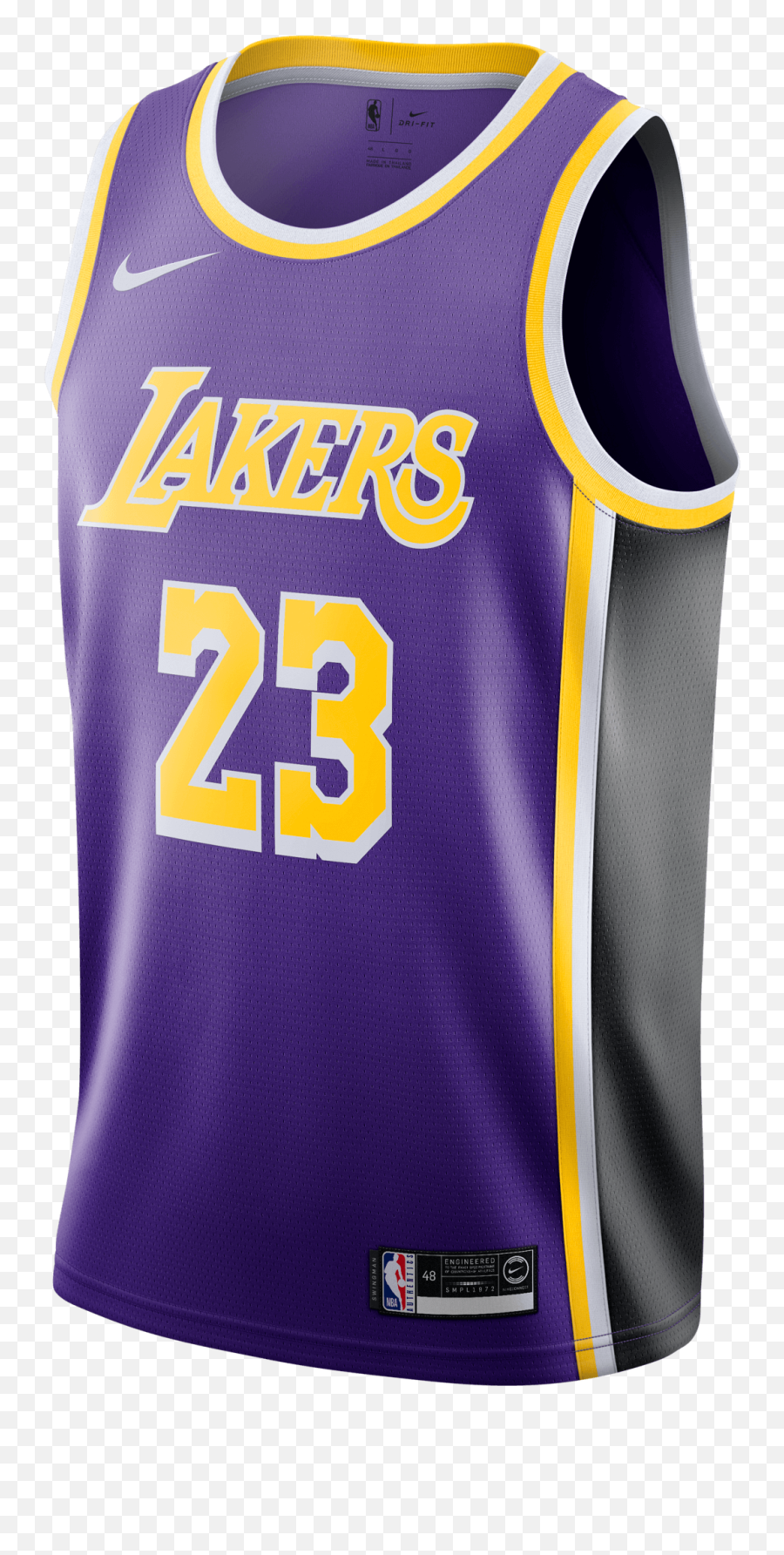 Nike Nba Los Angeles Lakers Lebron - Los Angeles Lakers Dres Emoji,Lebron James Lakers Png