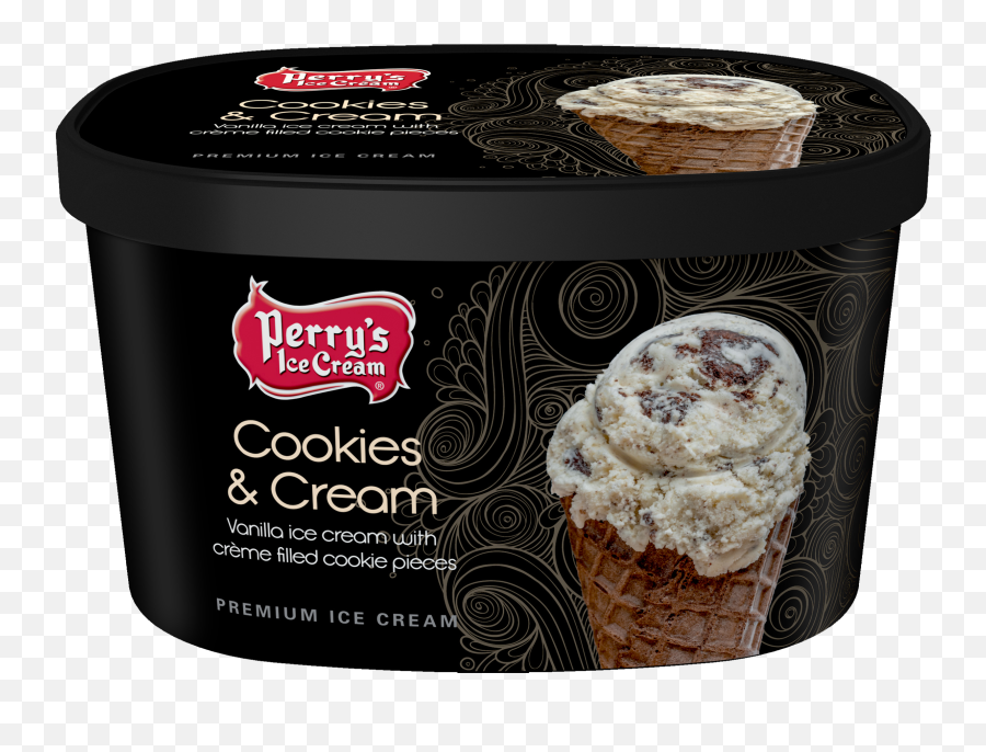 Cookies U0026 Cream - Perryu0027s Ice Cream Ice Cream Products Emoji,Cookies Transparent