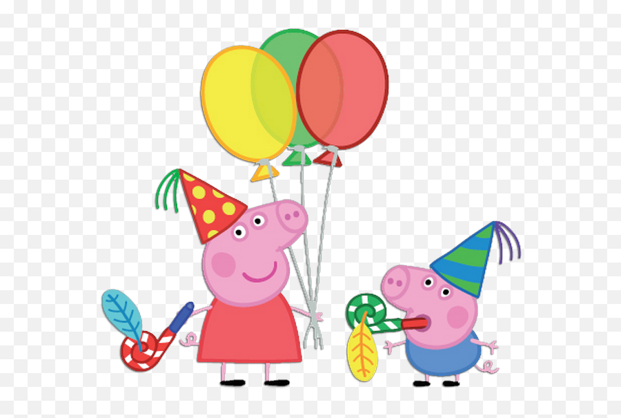 Clipart Birthday Peppa Pig Clipart Birthday Peppa Pig - Peppa Pig Free Png Emoji,Peppa Pig Png