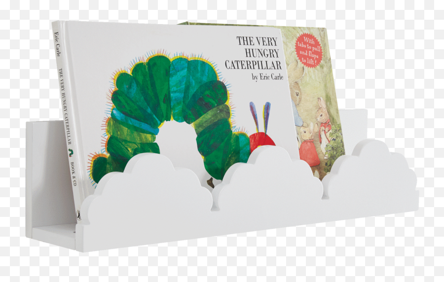 Cloud Book Ledge - Very Hungry Caterpillar Transparent Emoji,The Very Hungry Caterpillar Clipart