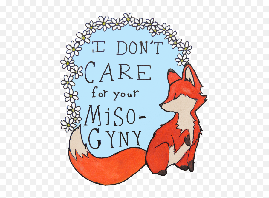 Download Art Watercolor Fox Foxes Feminist Feminism Kleenex Emoji,Feminism Clipart