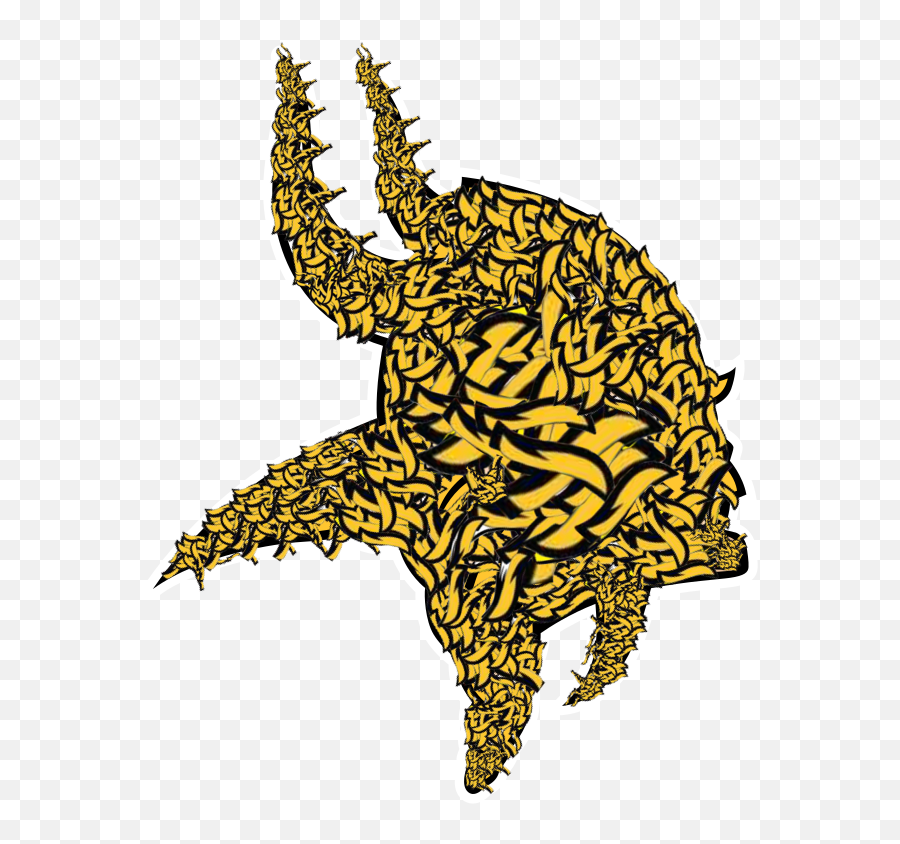 Vikings Logo But Its Just - Minnesota Vikings Transparent Png Emoji,Vikings Logo
