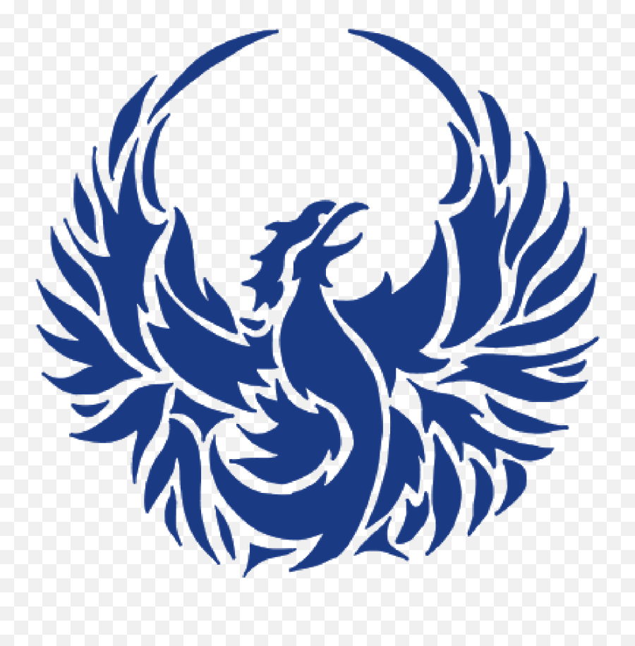 Blue Phoenix Logos - Blue Phoenix Logo Png Emoji,Phoenix Png