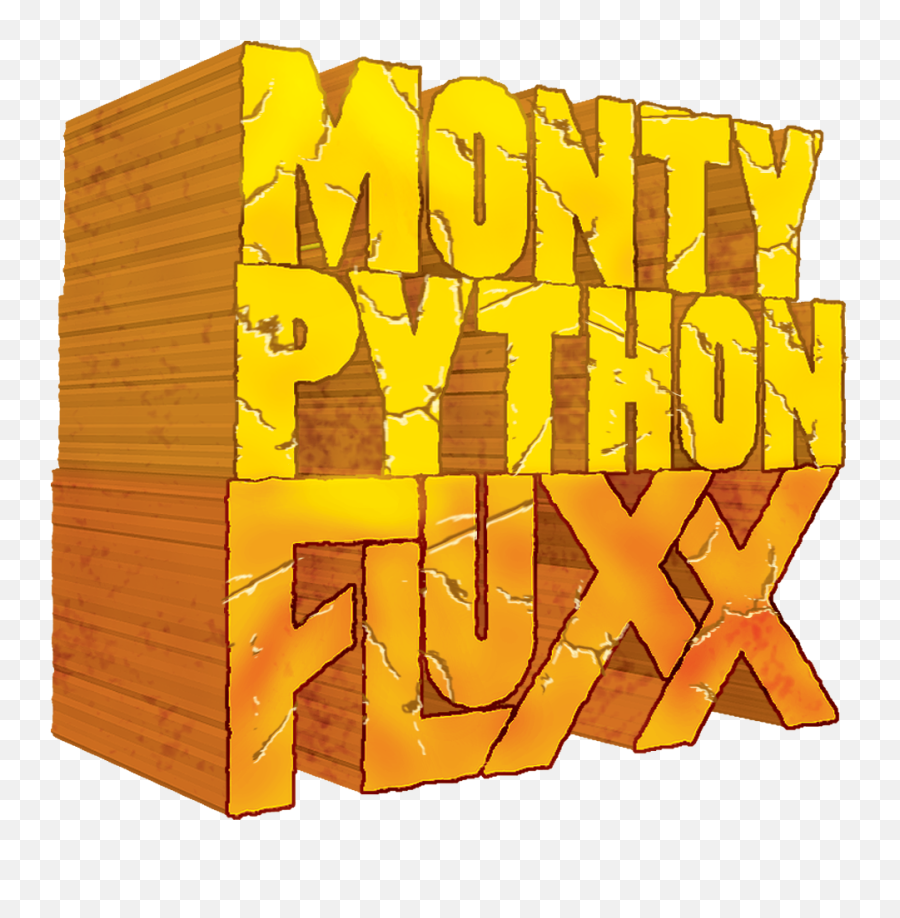 Monty Python Fluxx Stacked Logo - Monty Python Fluxx Emoji,Python Logo