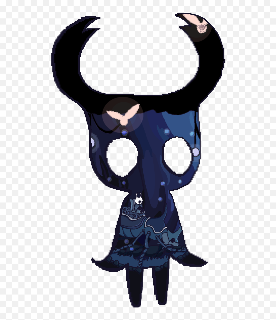 Grimm Hollow Knight Pixel Transparent - Scary Emoji,Hollow Knight Png