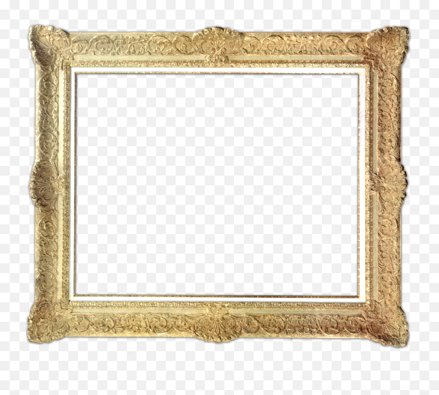 Download Gold Frame Clipart Picture - Frame Clipart Transparent Emoji,Frame Clipart