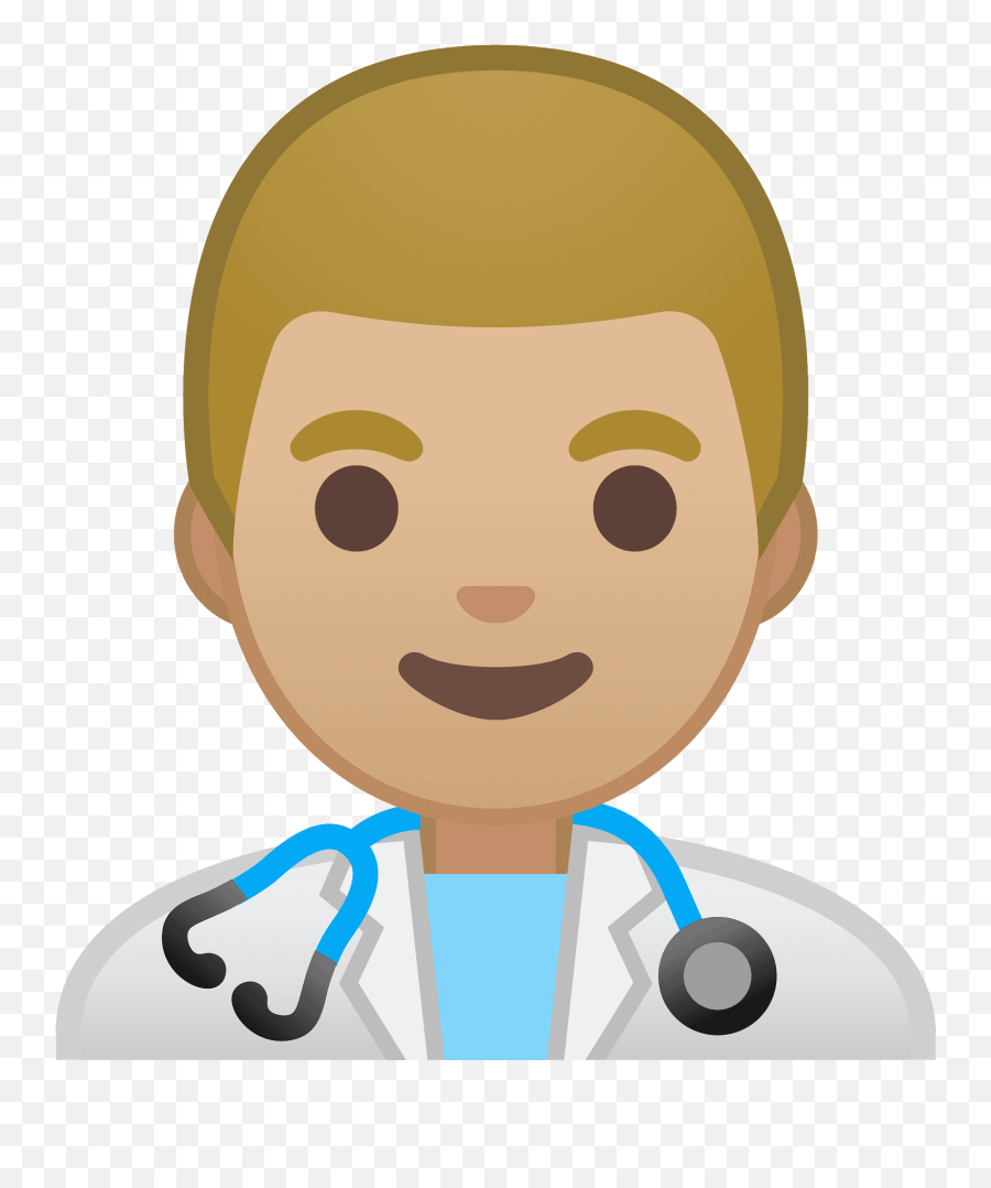 Man Health Worker Emoji Clipart Free Download Transparent - Emoji Doutor,Healthcare Clipart