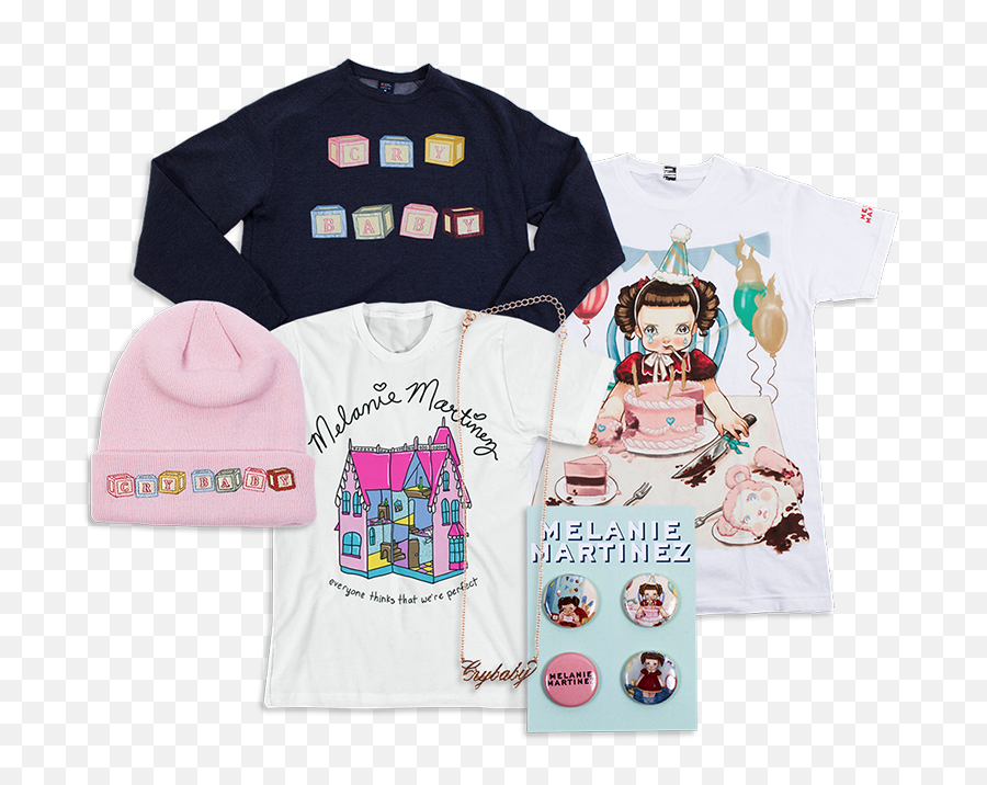 Shirt Pity Party Cry Baby Album - Melanie Martinez Cry Baby Merch Emoji,Melanie Martinez Logo