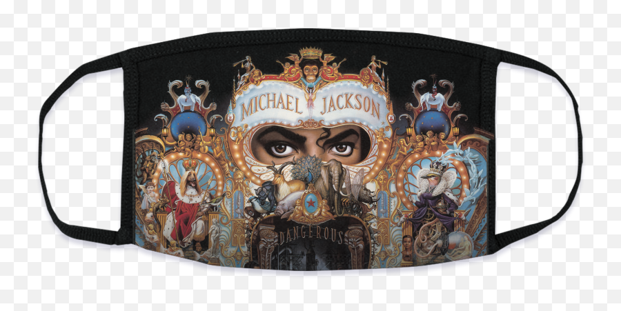 Dangerous Face Mask - Michael Jackson Dangerous Mask Emoji,Michael Jackson Logo