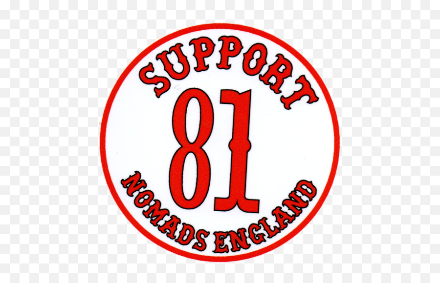 Support 81 Nomads England Emoji,Hells Angels Logo