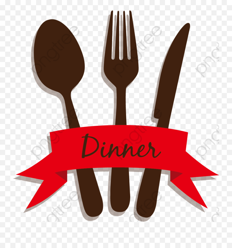 Spoon Clipart Design - Dinner Png Transparent Png Full Dinner Png Clipart Emoji,Dinner Png
