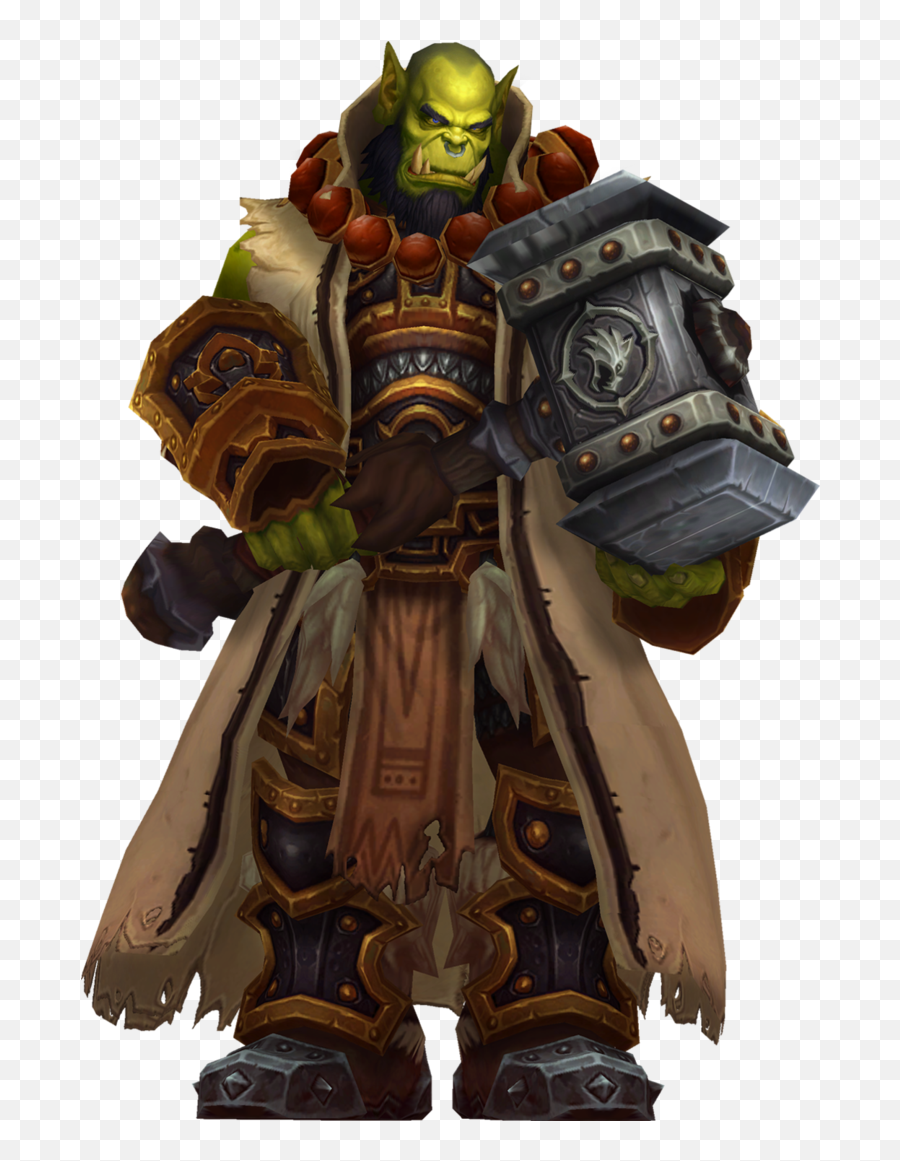 Warcraft Png - World Of Warcraft Thrall Png Emoji,World Of Warcraft Png