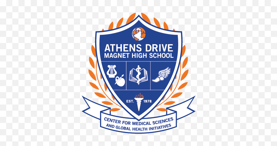 Athens Drive Magnet High School Homepage - Language Emoji,Hs Logo