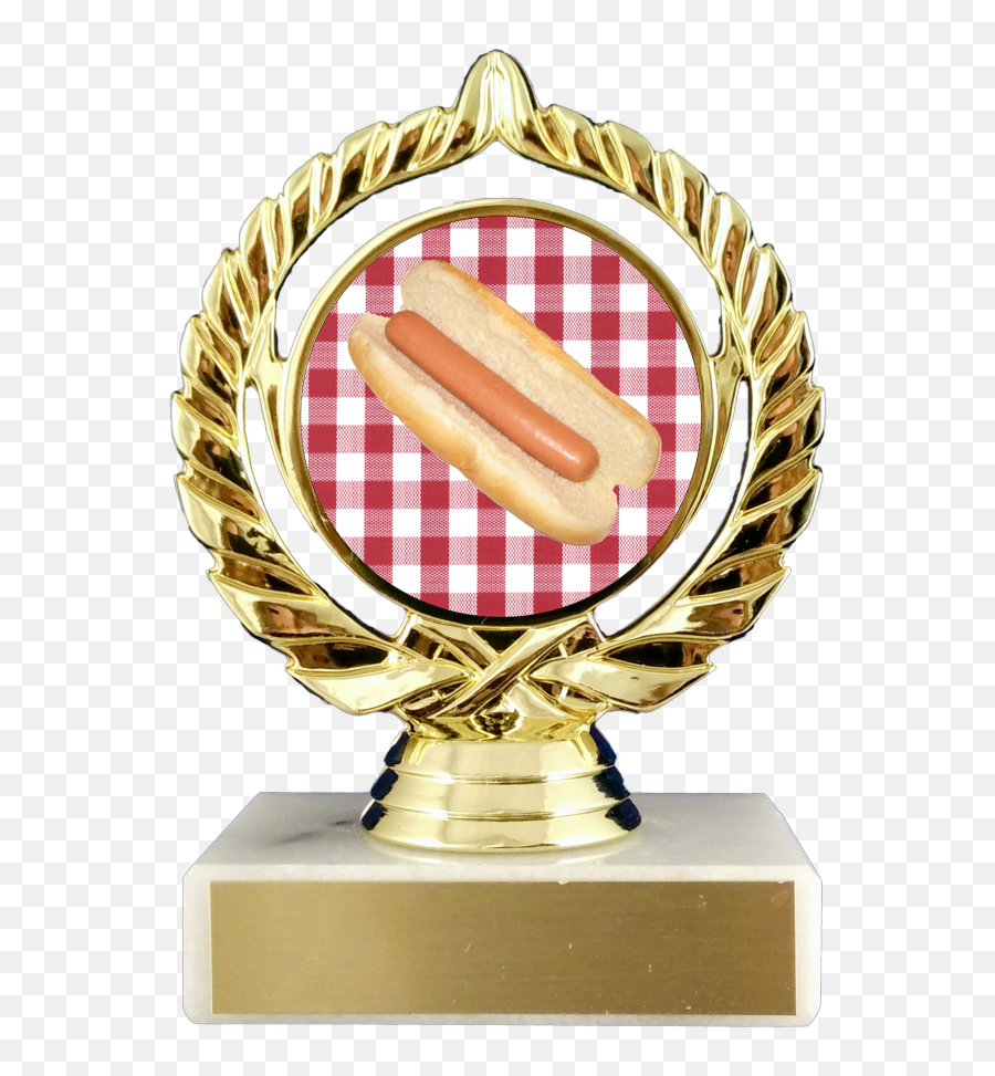 Hot Dog Logo Trophy Emoji,Hot Dogs Logo