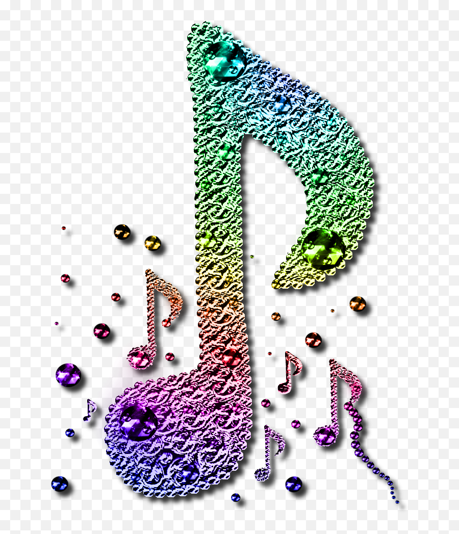 Music Notes Clip Art Png - Music Note Clipart Png Coloured Clip Art Music Design Emoji,Music Notes Clipart