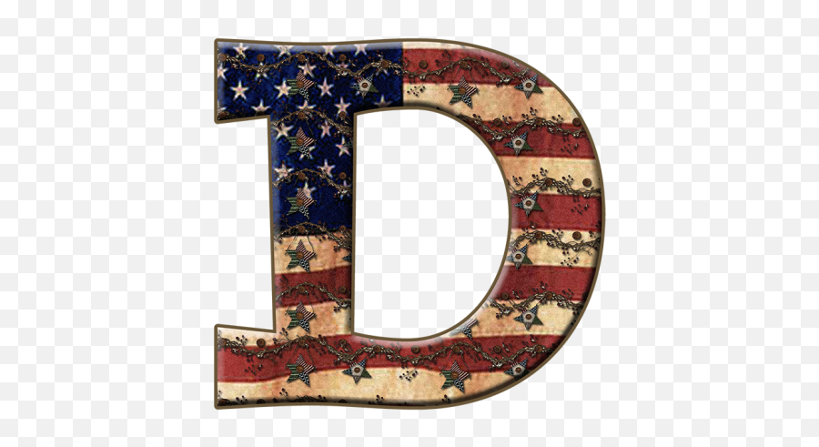 Letter D Usa Flag Png Images Download - Yourpngcom Emoji,American Flag Png Transparent