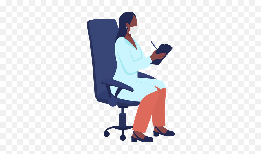 Best Premium Medical Professional In Office Chair Emoji,Doctor Office Clipart