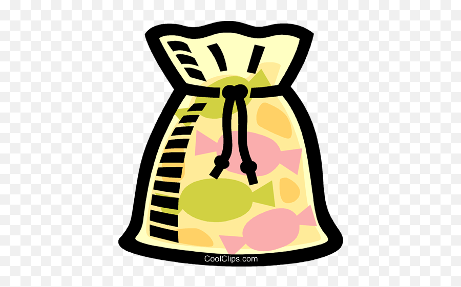 Candy Bag Clipart - Clip Art Library Clipart Bags Of Candy Emoji,Halloween Candy Clipart