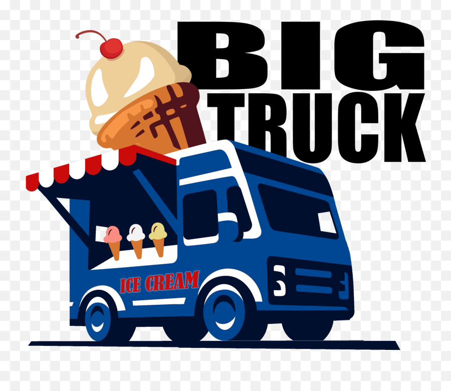 Big Truck Ice Cream District Denver Uptown Denver Co 80218 Emoji,Ice Cream Truck Png