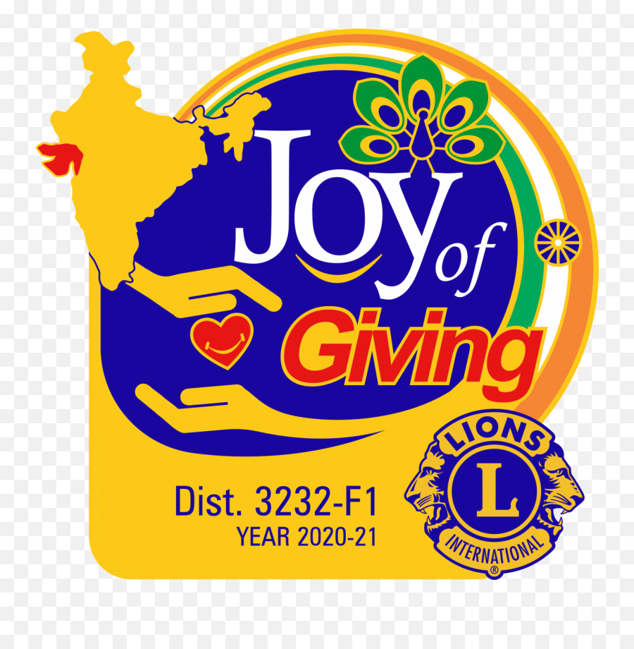District 3232 - Lions Club Joy Of Giving Emoji,Lions Club Logo