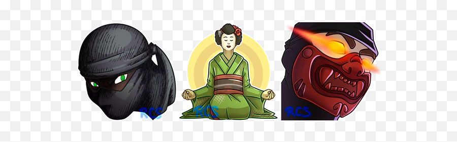 Comm - Twitch Ninja Emotes U2014 Weasyl Emoji,Ninja Twitch Logo