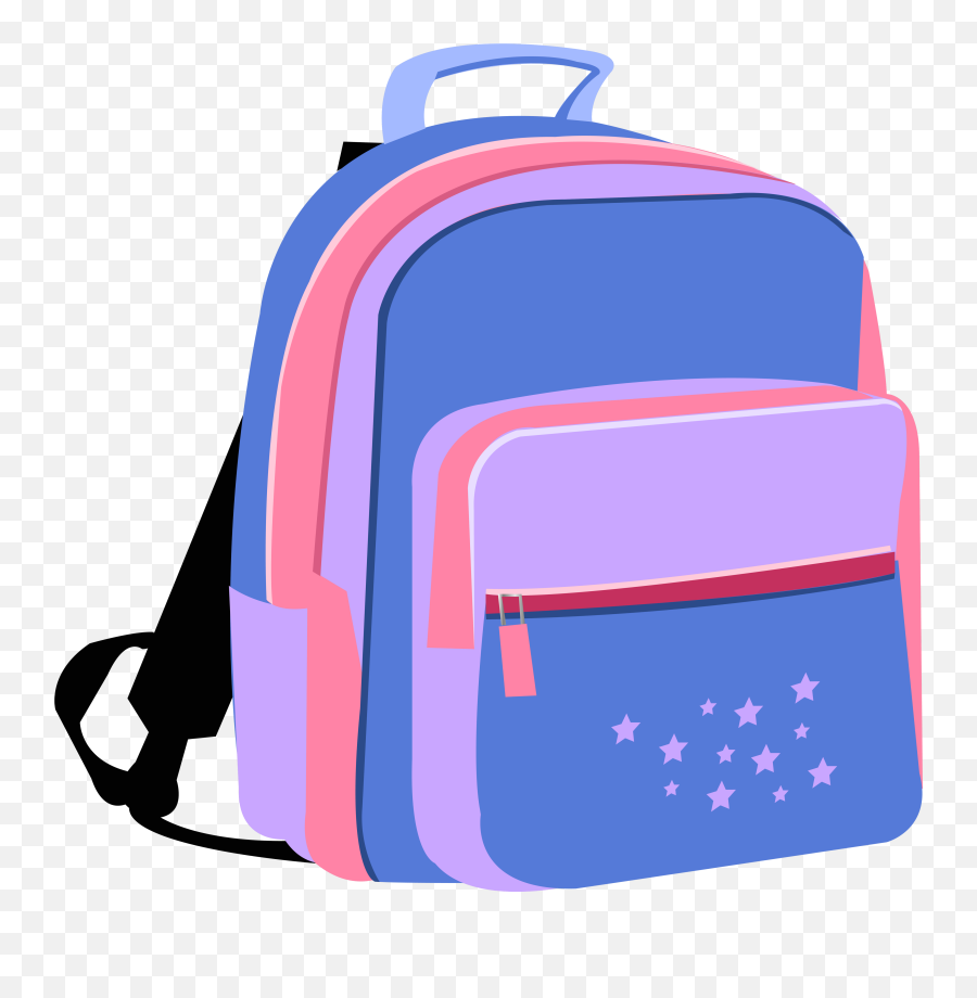 Backpack Bag Clip Art - Backpack Png Clipart Emoji,Backpack Png