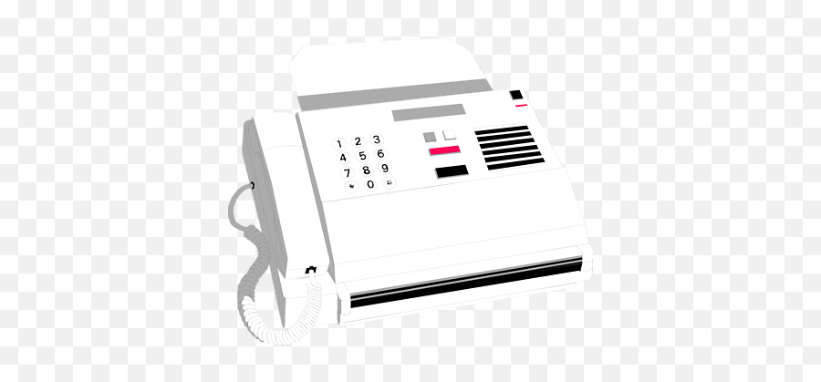 Free Stock Photos Illustration Of A White Fax Machine Emoji,Fax Clipart