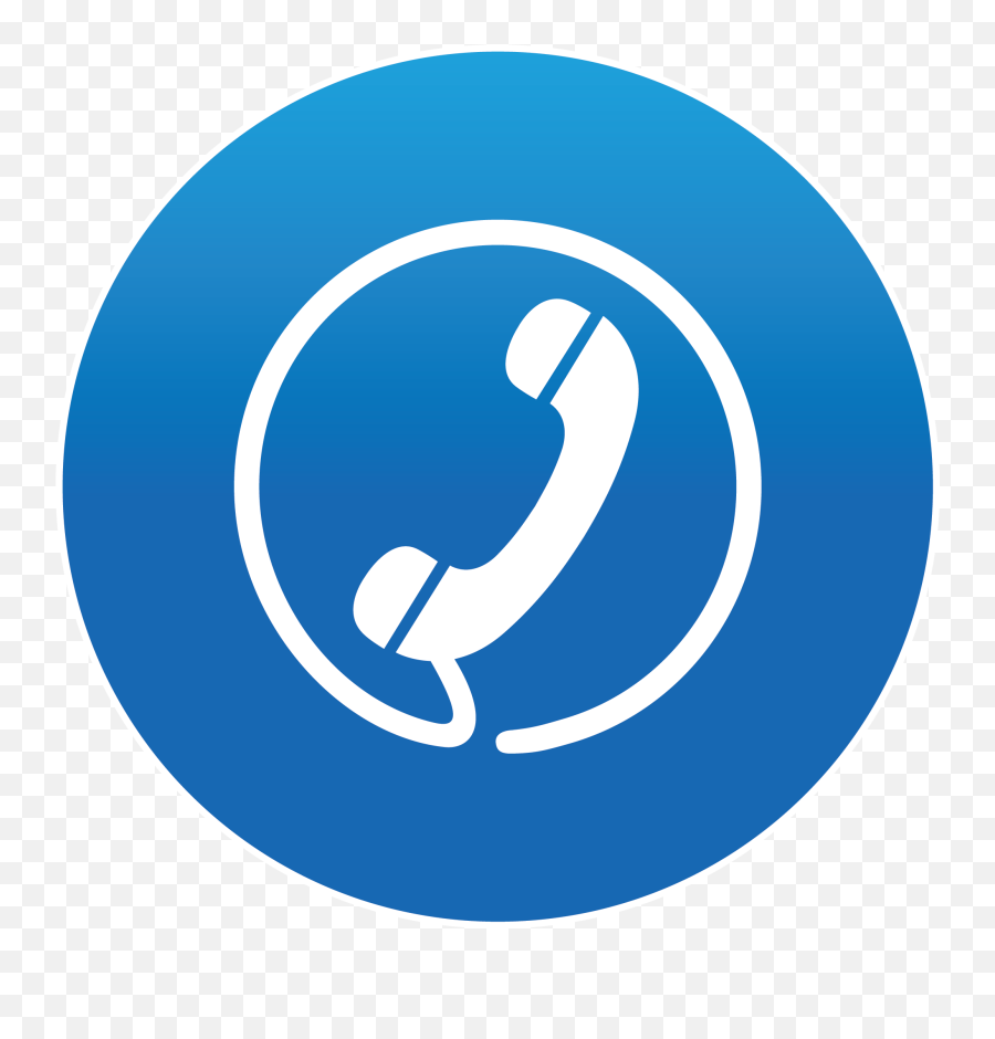 Phone Icon Png - Blue Landline Logo Png Emoji,Phone Icon Png