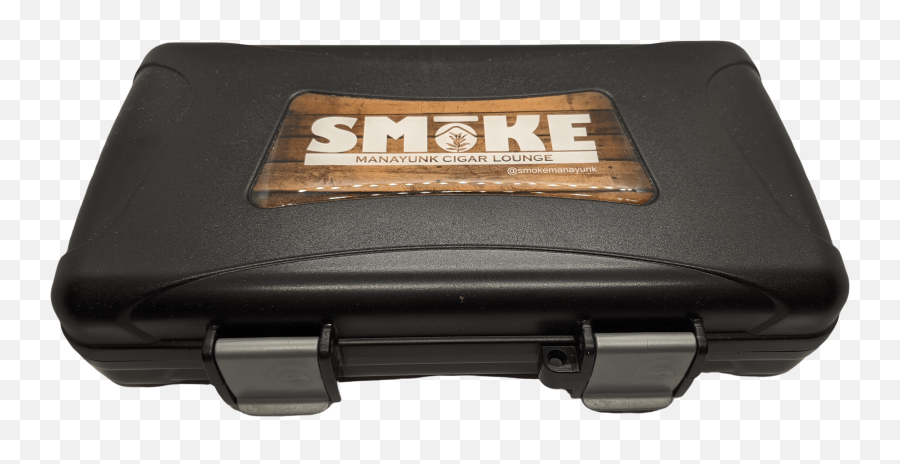 Cigar Travel Humidor - Solid Emoji,Smoke Logo