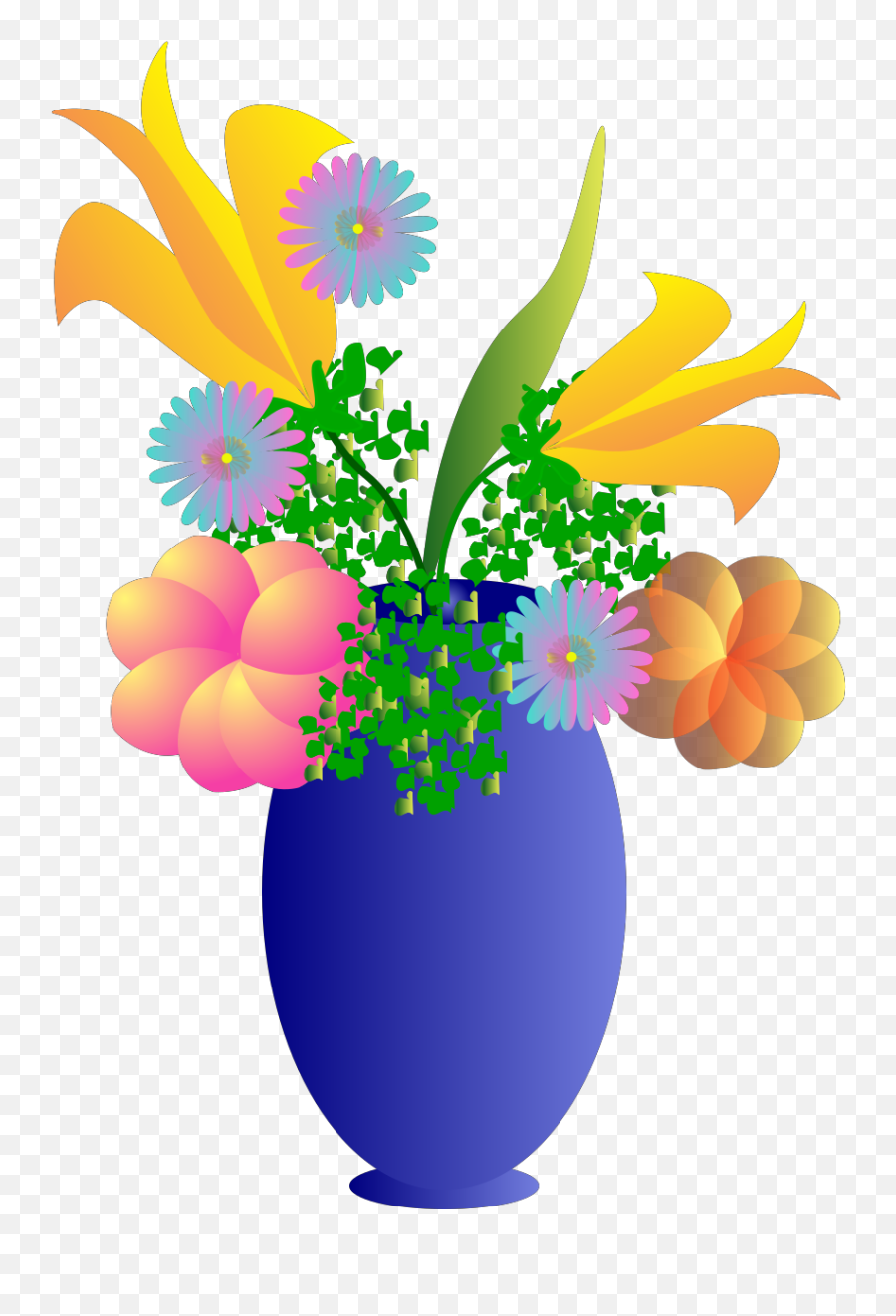 Vase Svg Vector Vase Clip Art - Svg Clipart Vector Flower Vase Png Emoji,Vase Clipart