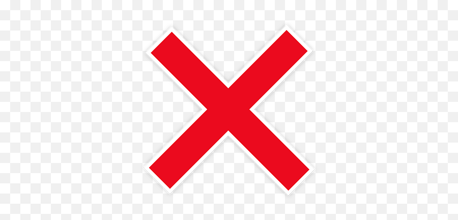 Wrong - X Icon Emoji,X Png