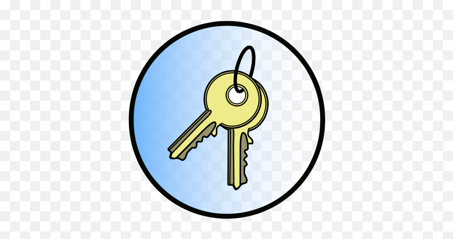 Keys - Two Keys Clipart Emoji,Keys Clipart
