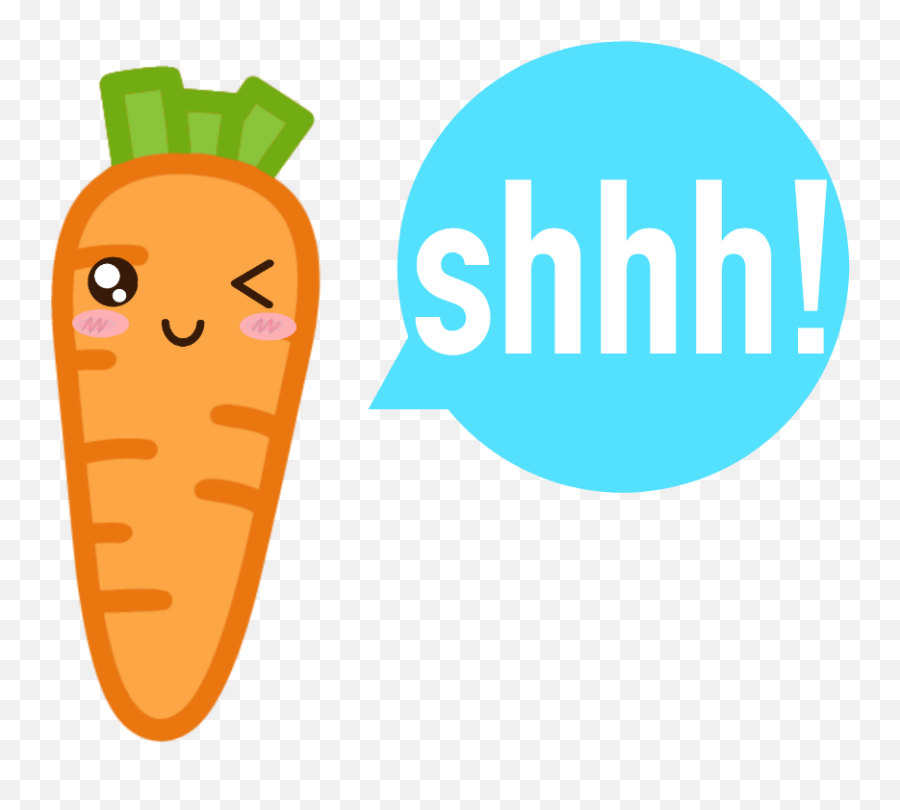 Healthappy Secrets Clipart - Full Size Clipart 2368687 Clipart Carrot Nose Emoji,Shhh Clipart