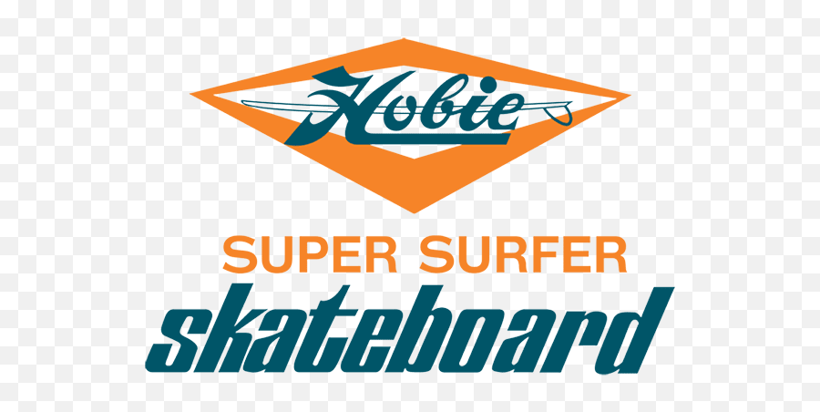 Super Surfer Skateboard Hobie - Hobie Skateboards Logo Emoji,Mini Logo Skateboards
