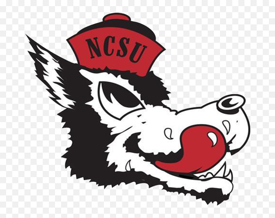 Nc State Wolfpack - Nc State Slobbering Wolf Clipart Full Logo Nc State Wolfpack Emoji,Nc State University Logo